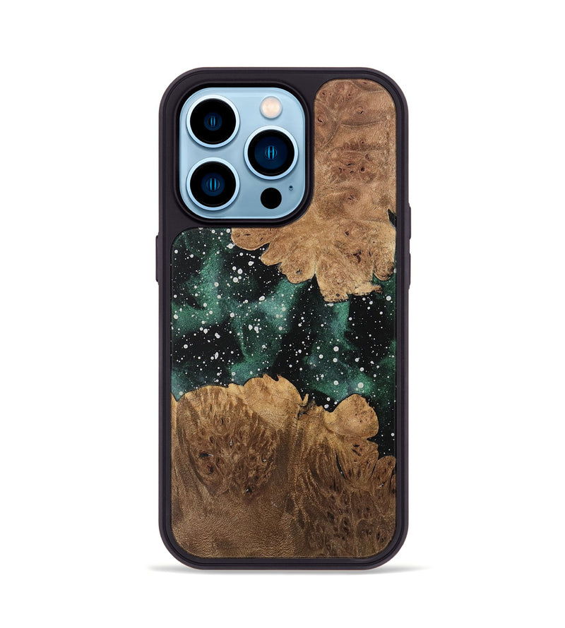 iPhone 14 Pro Wood Phone Case - Emelda (Cosmos, 735290)