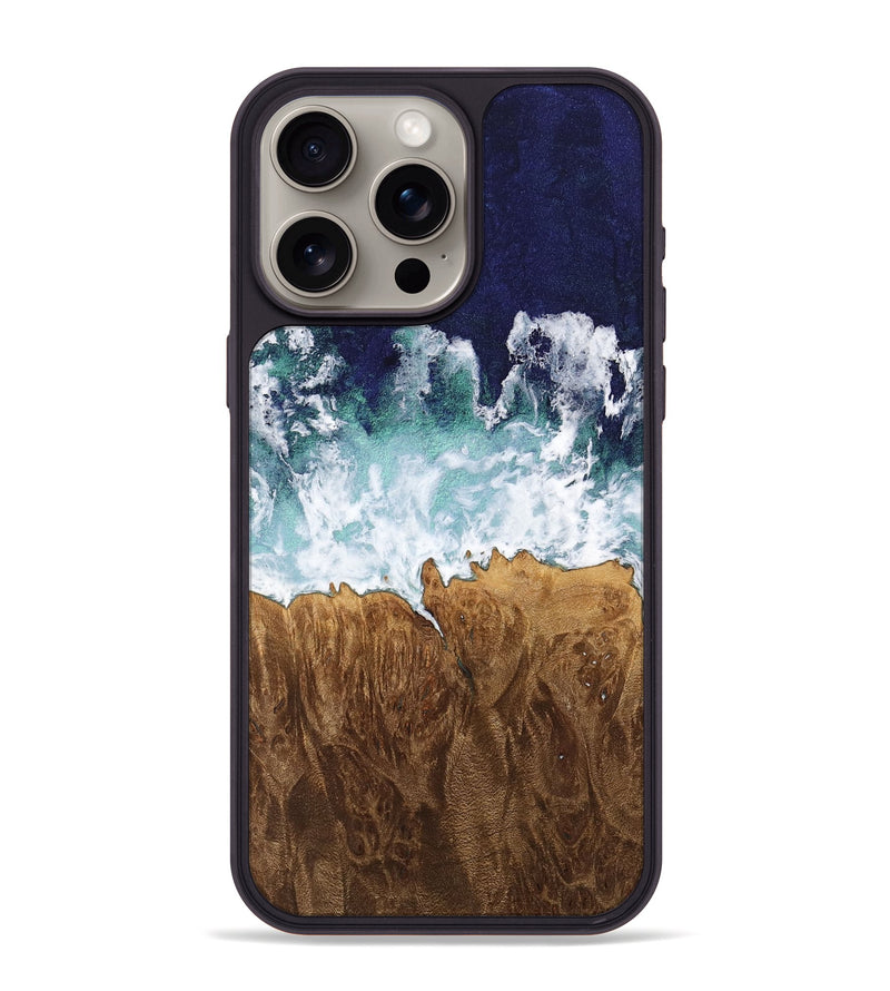 iPhone 15 Pro Max Wood Phone Case - Shandy (Coastal, 735399)
