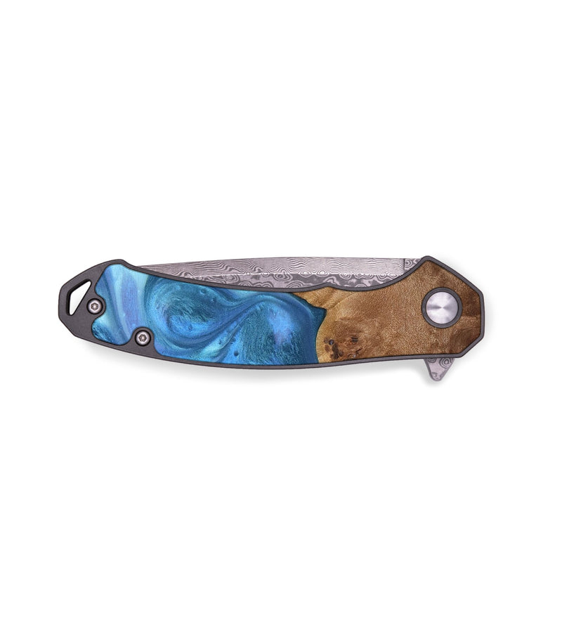 EDC Wood Pocket Knife - Silva (Blue, 735422)