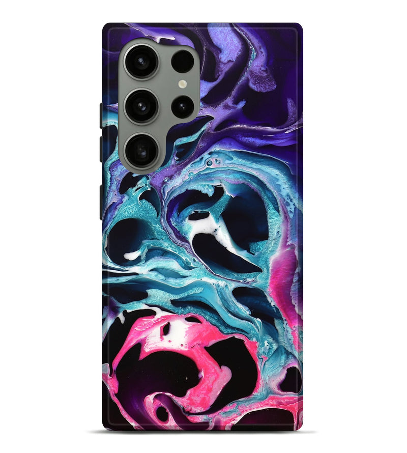 Galaxy S24 Ultra ResinArt Live Edge Phone Case - Avinash (Purple, 735568)