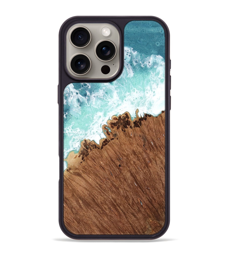 iPhone 16 Pro Max Wood Phone Case - Nermana (Coastal, 735718)
