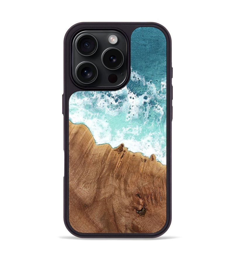 iPhone 16 Pro Wood Phone Case - Viola (Coastal, 735724)