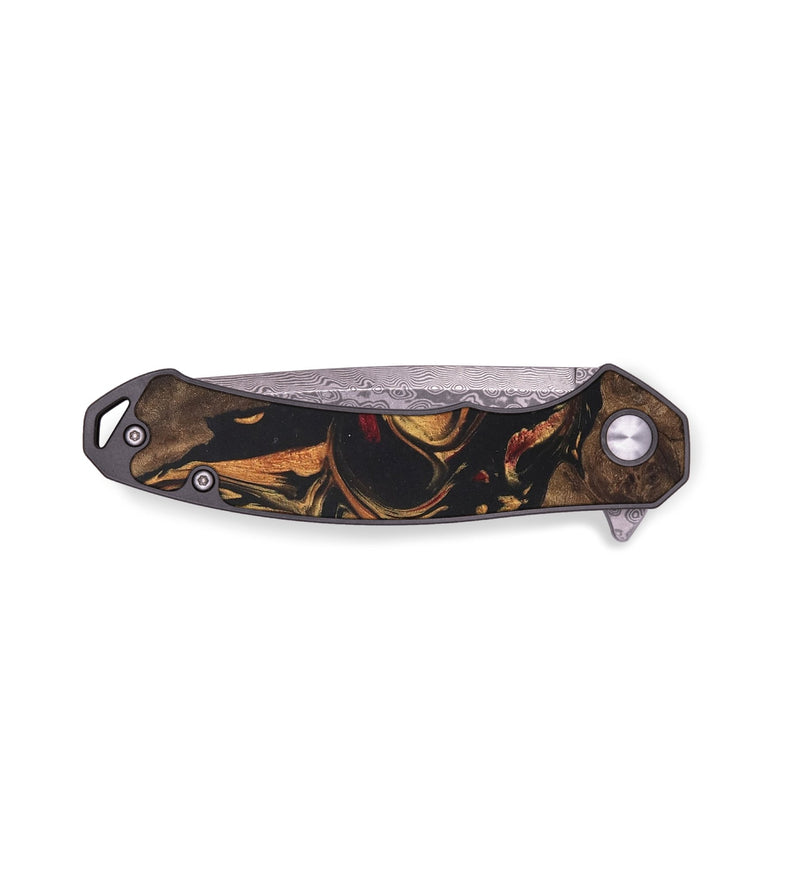 EDC Wood Pocket Knife - Amalle (Red, 735808)