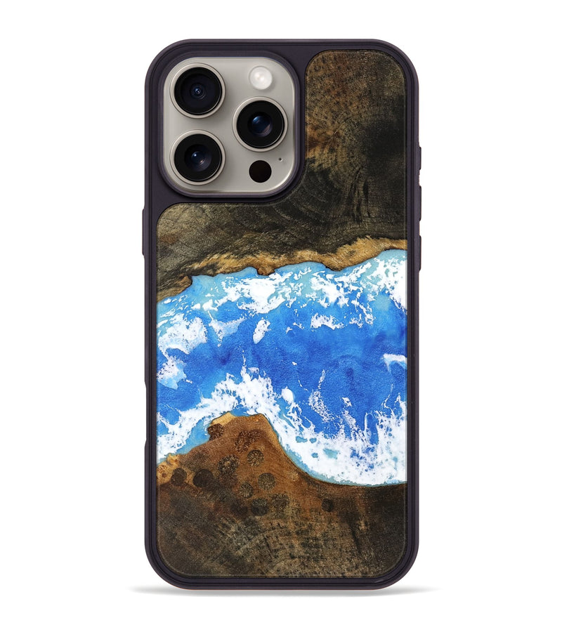 iPhone 16 Pro Max Wood Phone Case - Piyush (Coastal, 735840)