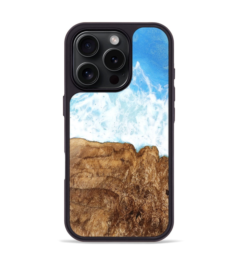 iPhone 16 Pro Wood Phone Case - Ressie (Coastal, 735846)