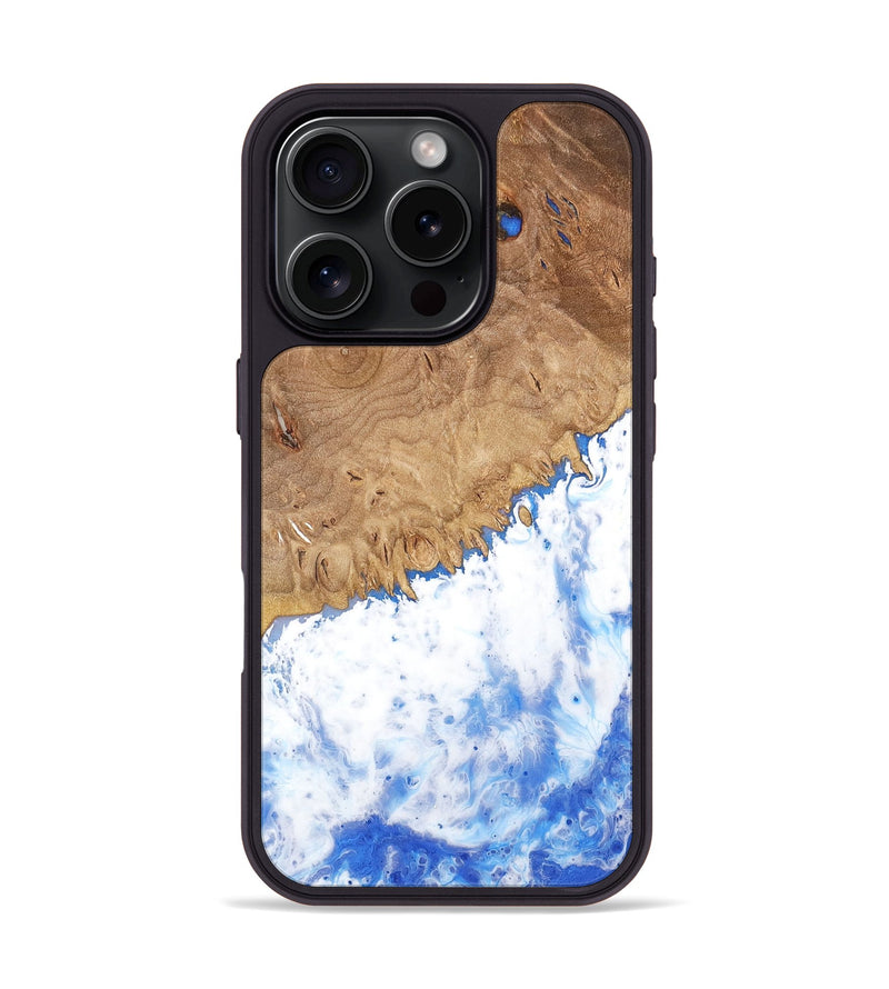 iPhone 16 Pro Wood Phone Case - Taurus (Coastal, 735863)