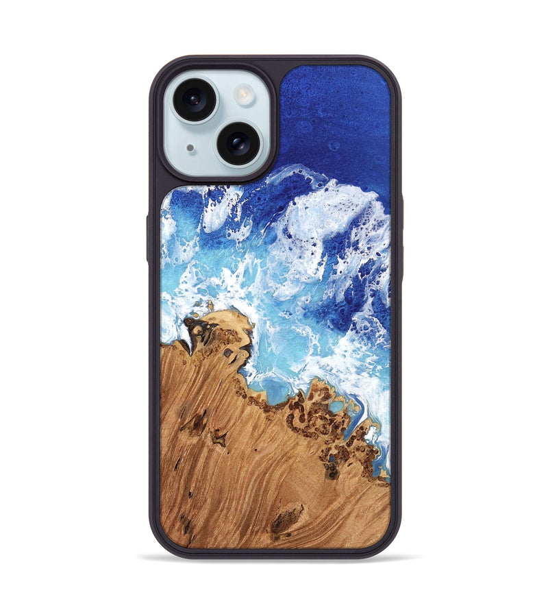 iPhone 15 Wood Phone Case - Gabe (Coastal, 735901)