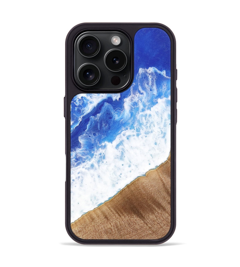 iPhone 16 Pro Wood Phone Case - Jerrel (Coastal, 735904)