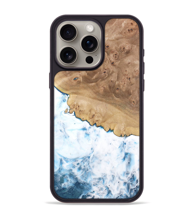 iPhone 15 Pro Max Wood Phone Case - Tomika (Coastal, 735923)