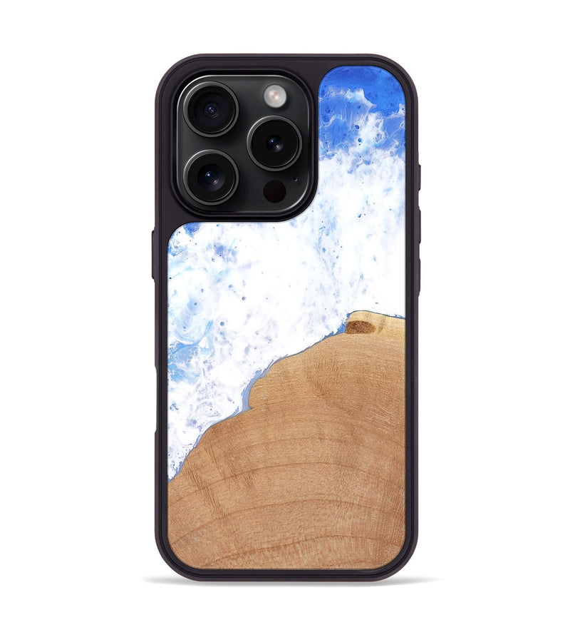 iPhone 16 Pro Wood Phone Case - Barbe (Coastal, 735962)