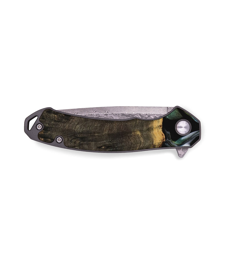 EDC Wood Pocket Knife - Brietta (Green, 736192)
