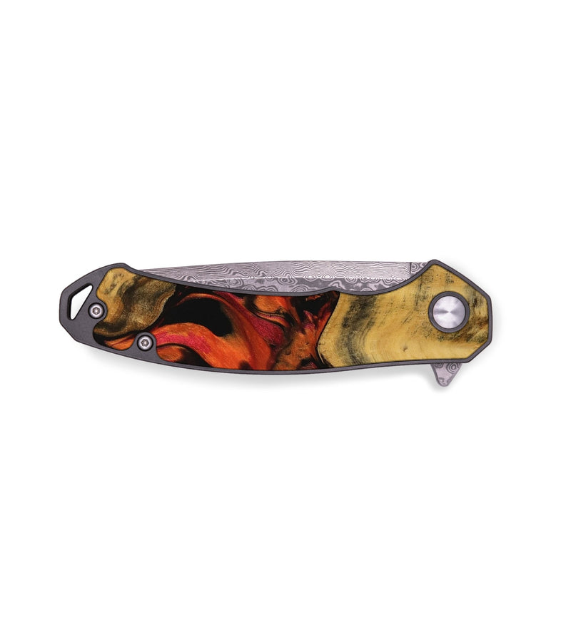 EDC Wood Pocket Knife - Venita (Red, 736294)