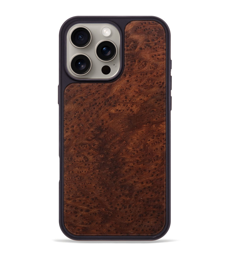 iPhone 16 Pro Max Wood Phone Case - Serban (Wood Burl, 736333)