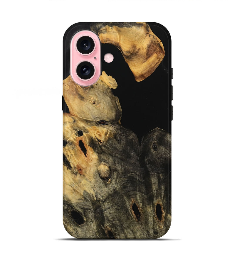 iPhone 16 Wood Live Edge Phone Case - Andreas (Wood Burl, 736356)