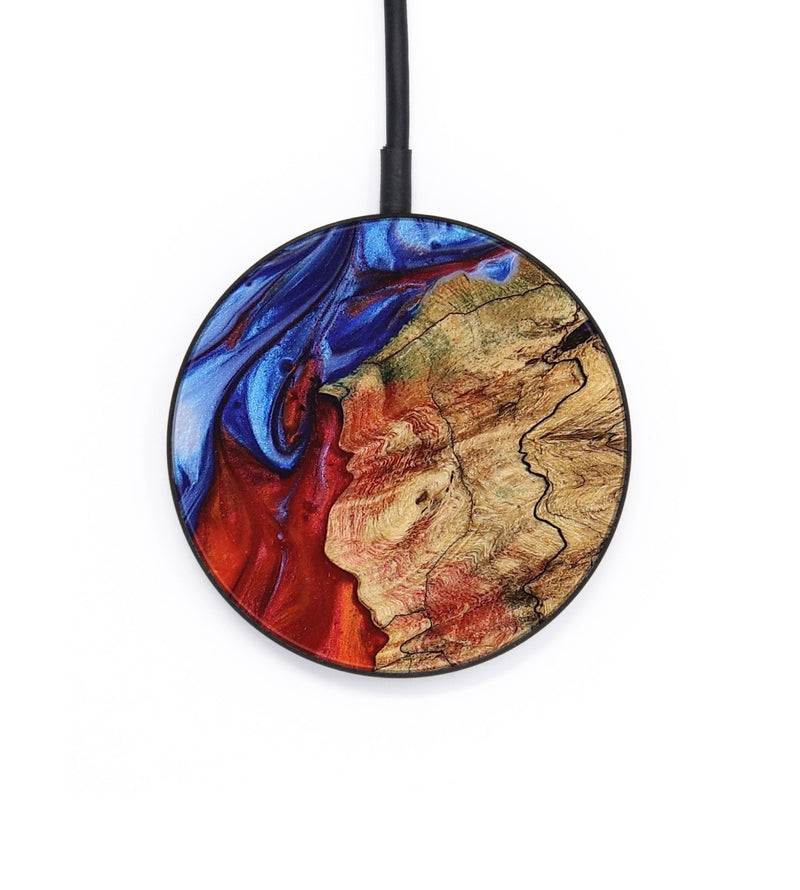 Circle Wood Wireless Charger - Farouk (Fire & Ice, 736431)