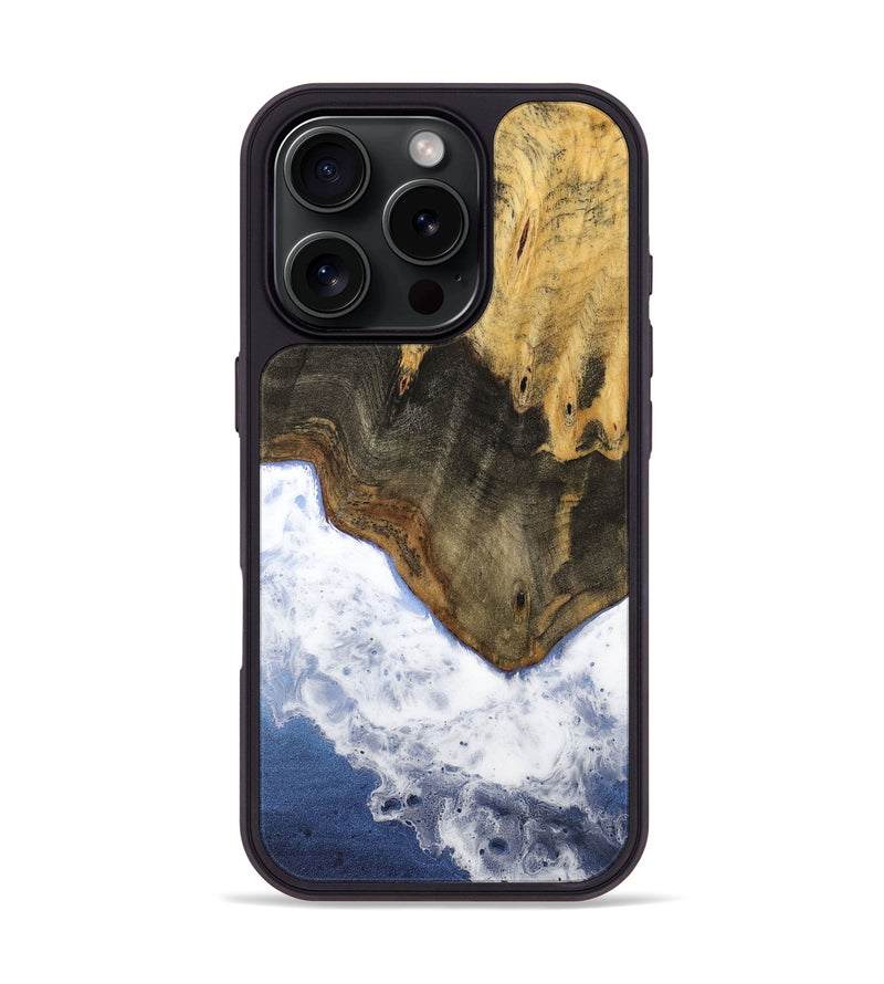 iPhone 16 Pro Wood Phone Case - Derl (Coastal, 736479)