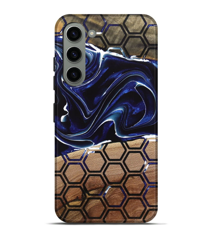 Galaxy S23 Plus Wood Live Edge Phone Case - Kung (Pattern, 736527)