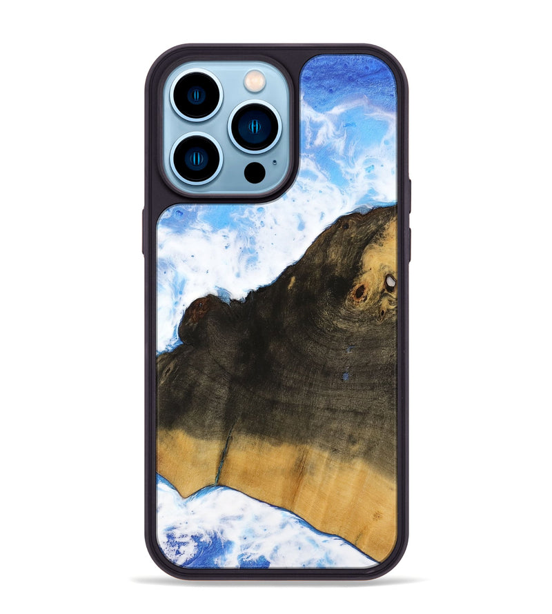 iPhone 14 Pro Max Wood Phone Case - Allx (Coastal, 736566)