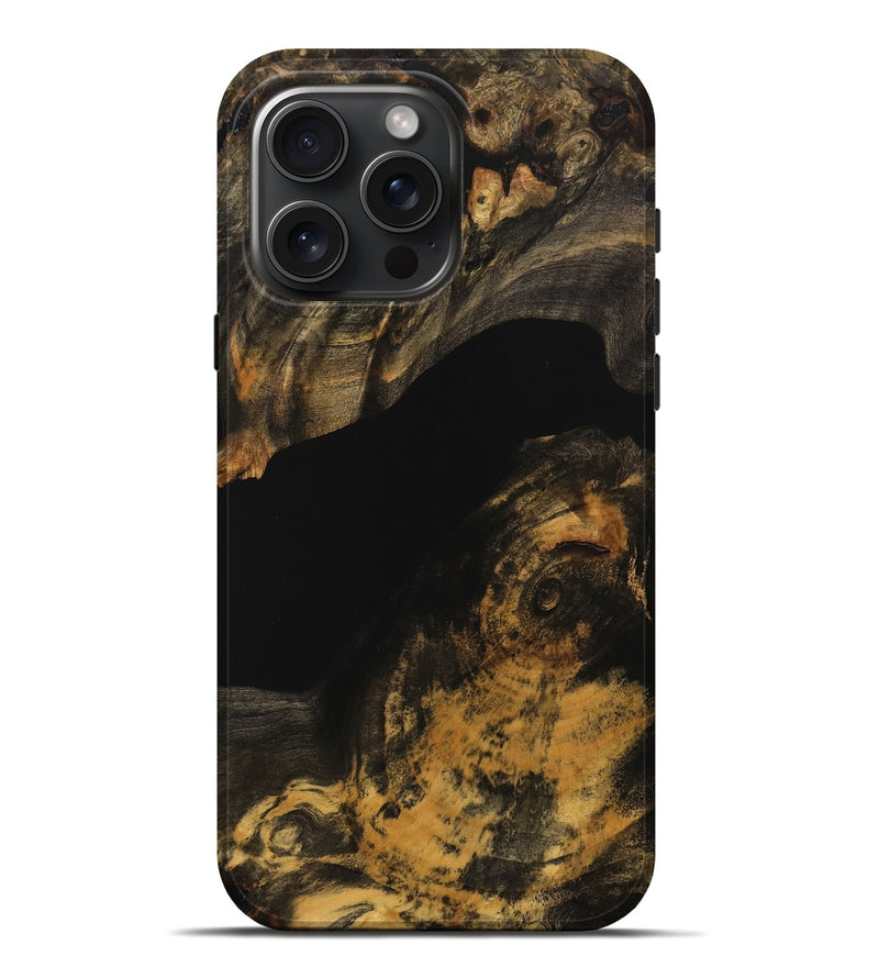 iPhone 16 Pro Max Wood Live Edge Phone Case - Renaldo (Wood Burl, 736567)