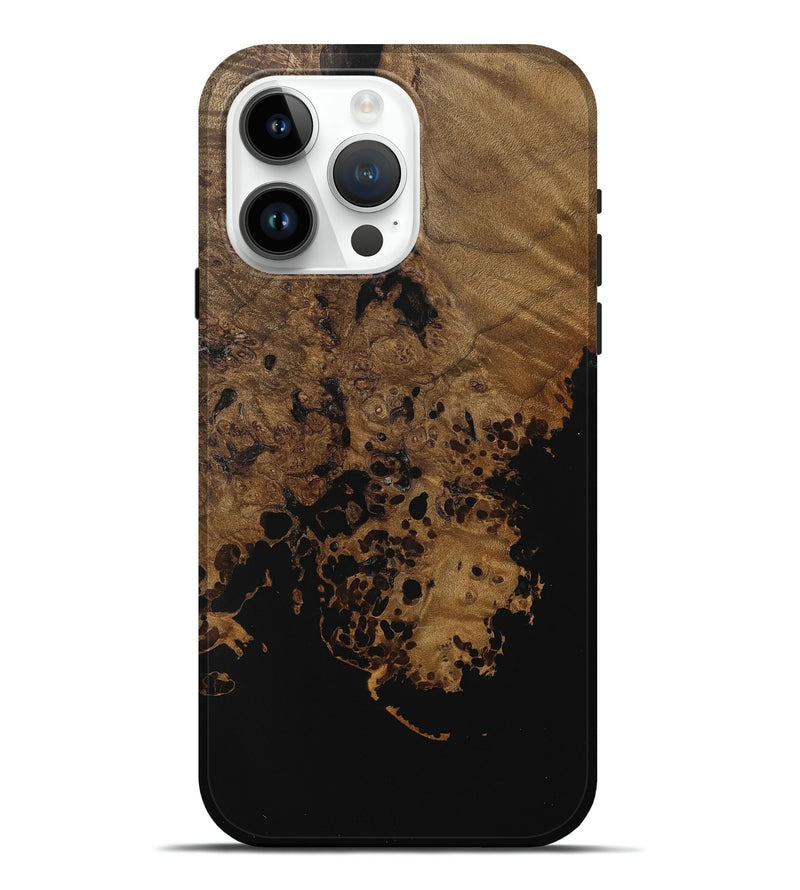 iPhone 15 Pro Max Wood Live Edge Phone Case - Sharity (Wood Burl, 736578)