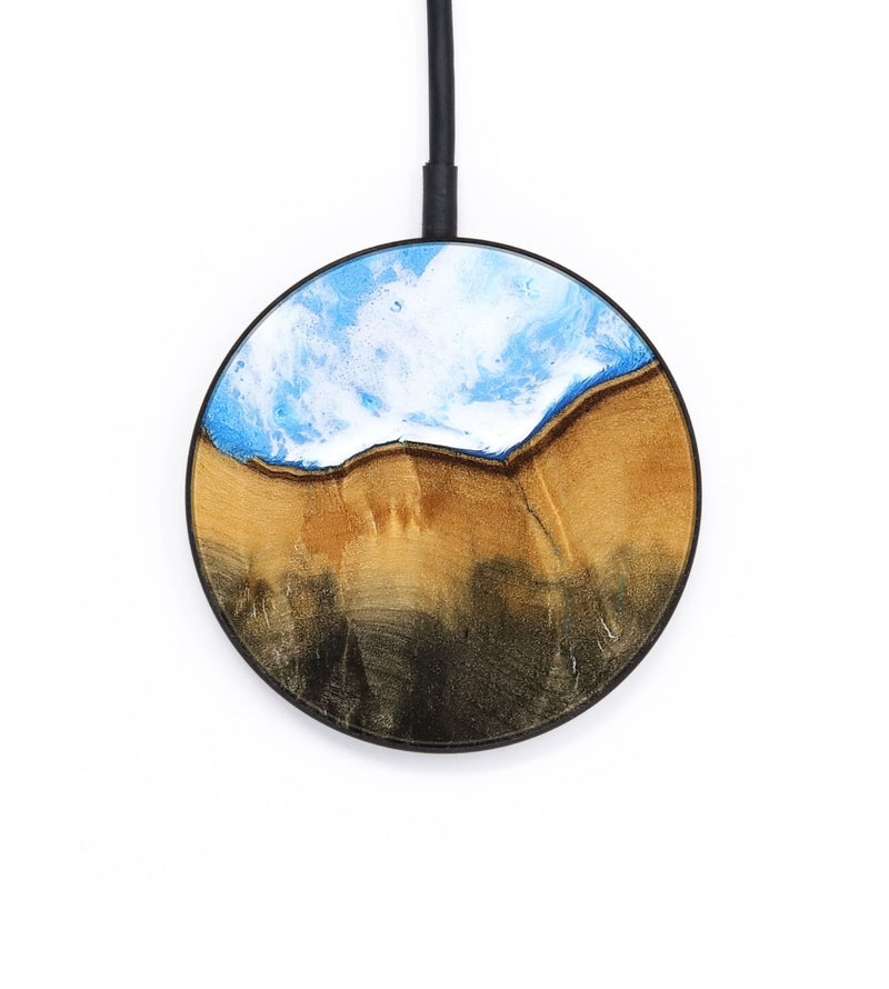Circle Wood Wireless Charger - Yelena (Coastal, 736587)