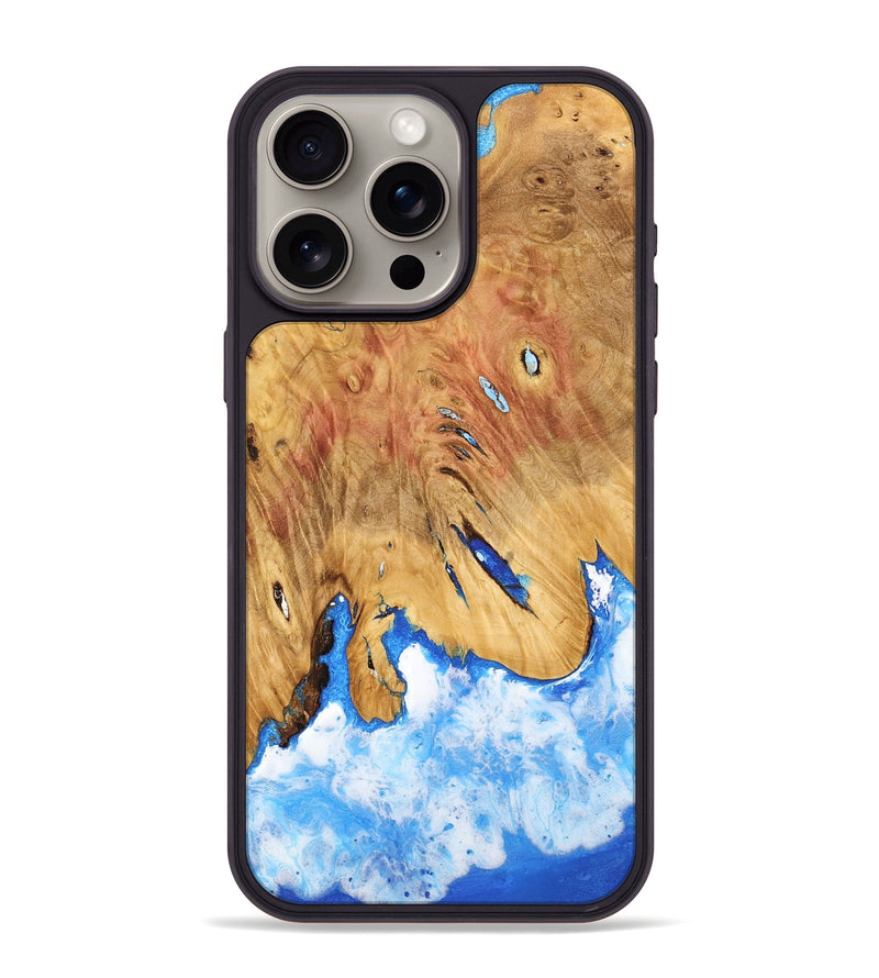 iPhone 15 Pro Max Wood Phone Case - Beatta (Coastal, 736588)