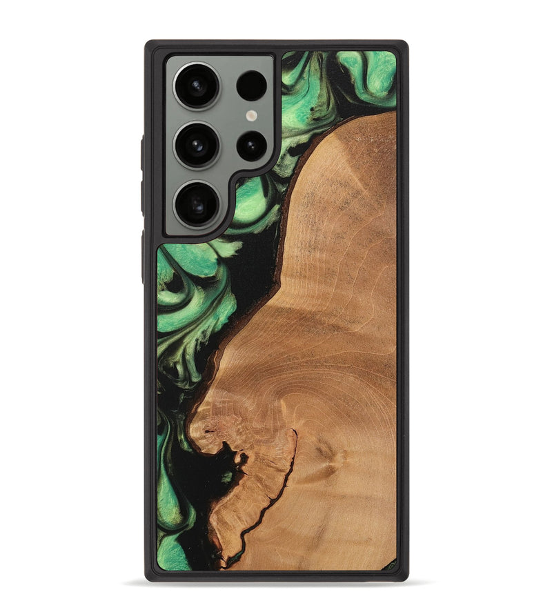 Galaxy S23 Ultra Wood Phone Case - Ignace (Green, 736591)