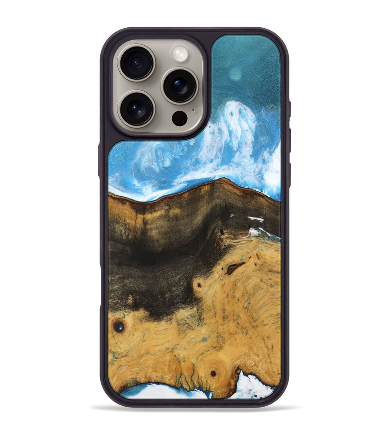 iPhone 16 Pro Max Wood Phone Case - Chocs (Coastal, 736592)