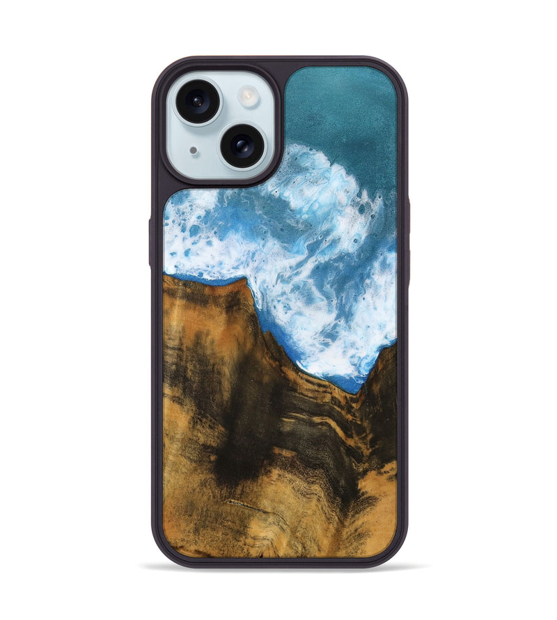 iPhone 15 Wood Phone Case - Diana (Coastal, 736593)