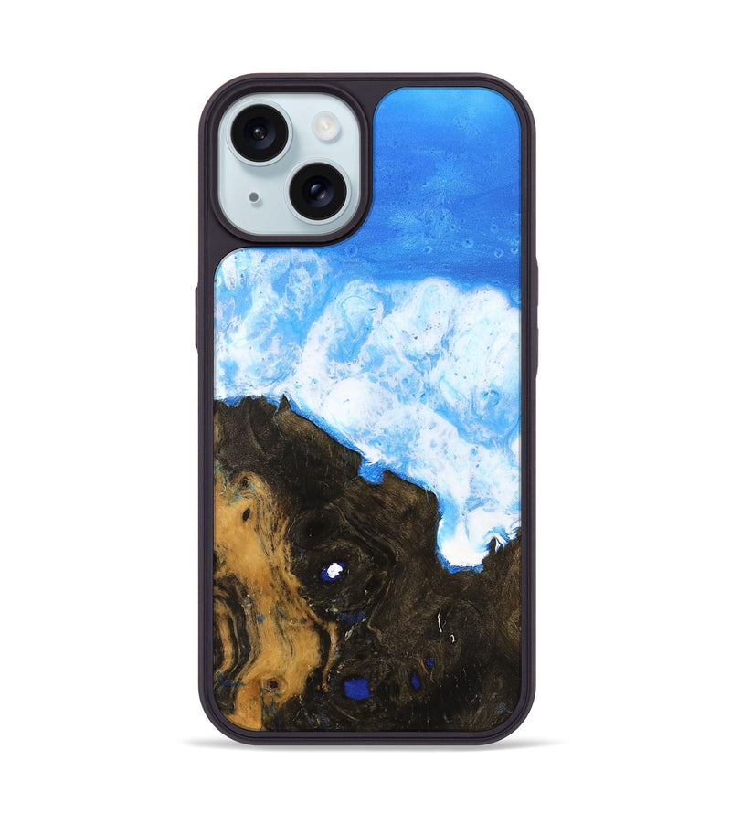 iPhone 15 Wood Phone Case - Aundrea (Coastal, 736630)