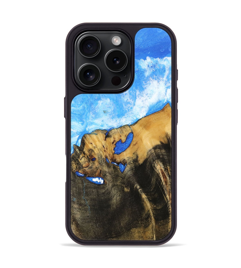 iPhone 16 Pro Wood Phone Case - Brandea (Coastal, 736641)