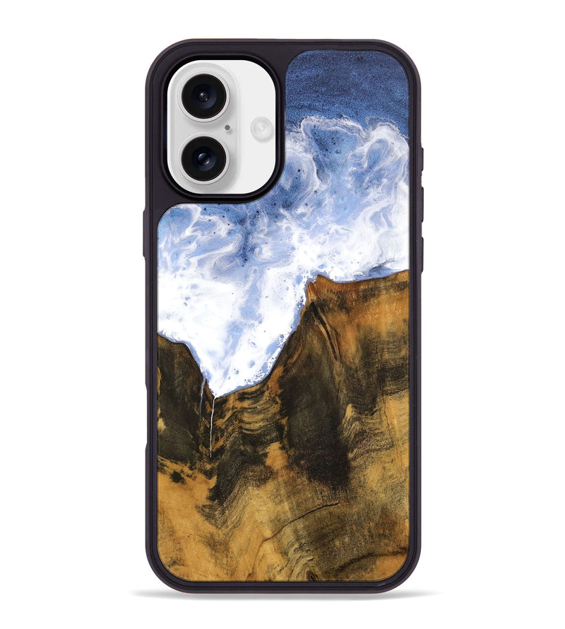 iPhone 16 Plus Wood Phone Case - Cherise (Coastal, 736646)