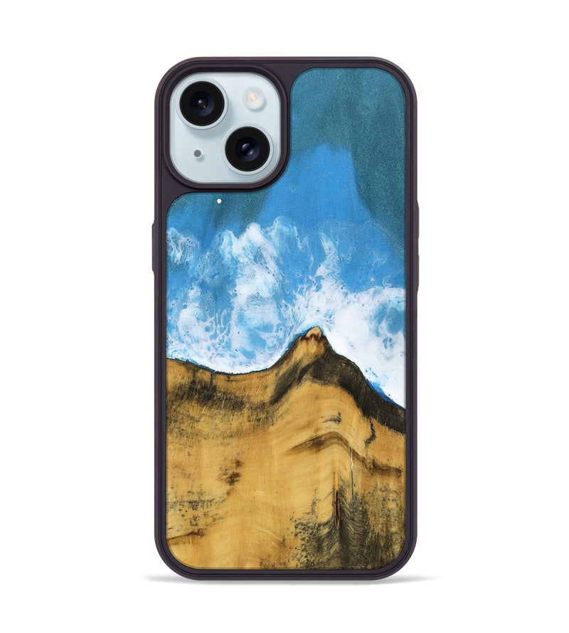 iPhone 15 Wood Phone Case - Kerrin (Coastal, 736711)
