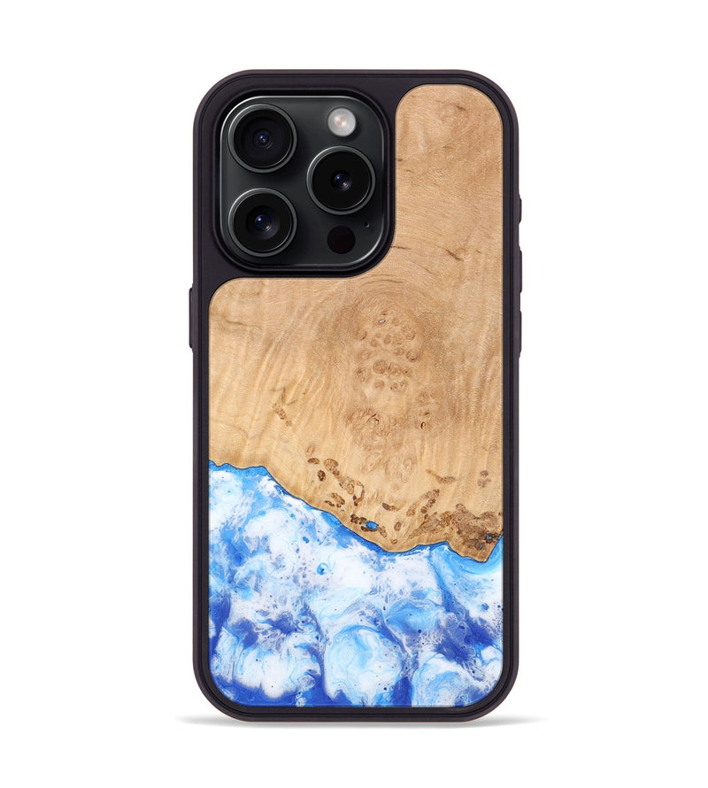 iPhone 15 Pro Wood Phone Case - Alysia (Coastal, 736715)