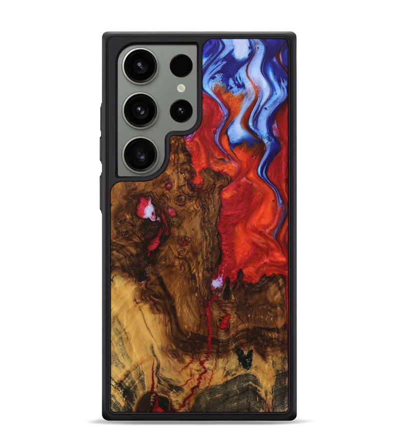 Galaxy S24 Ultra Wood Phone Case - Dollye (Fire & Ice, 736717)