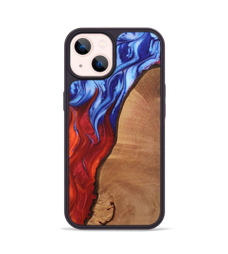 iPhone 14 Wood Phone Case - Holmes (Fire & Ice, 736747)