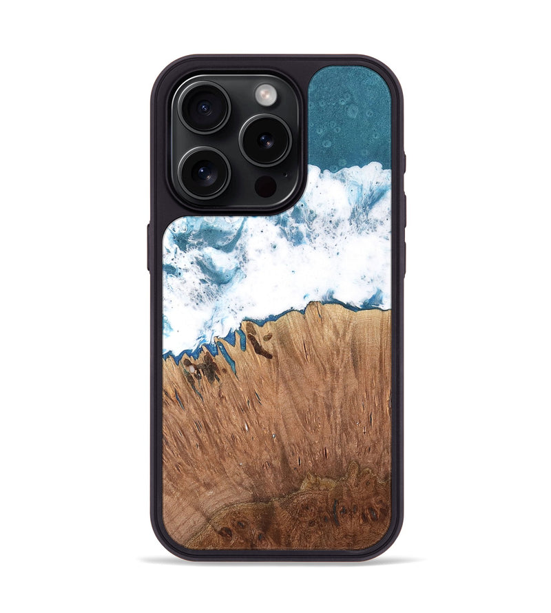 iPhone 15 Pro Wood Phone Case - Mada (Coastal, 736759)