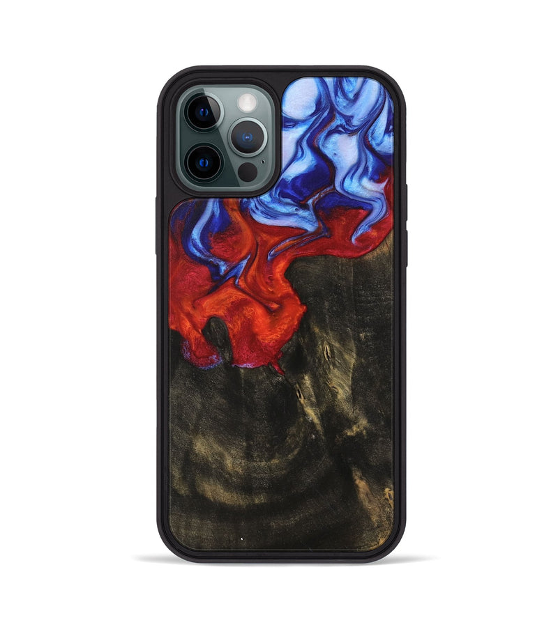 iPhone 12 Pro Wood Phone Case - Charee (Fire & Ice, 736760)
