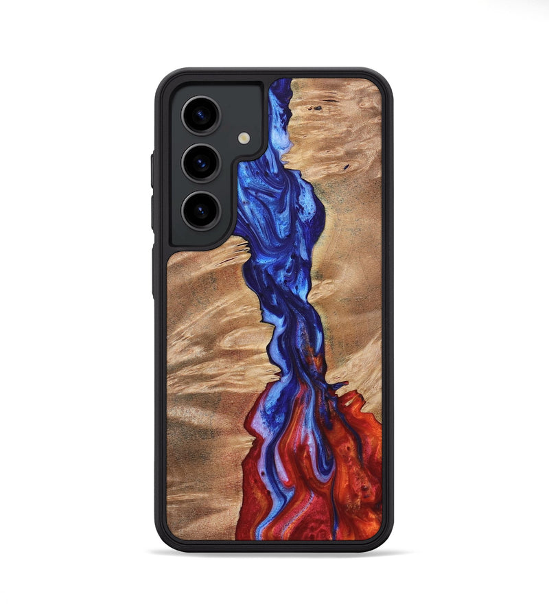 Galaxy S24 Wood Phone Case - Jorry (Fire & Ice, 736763)