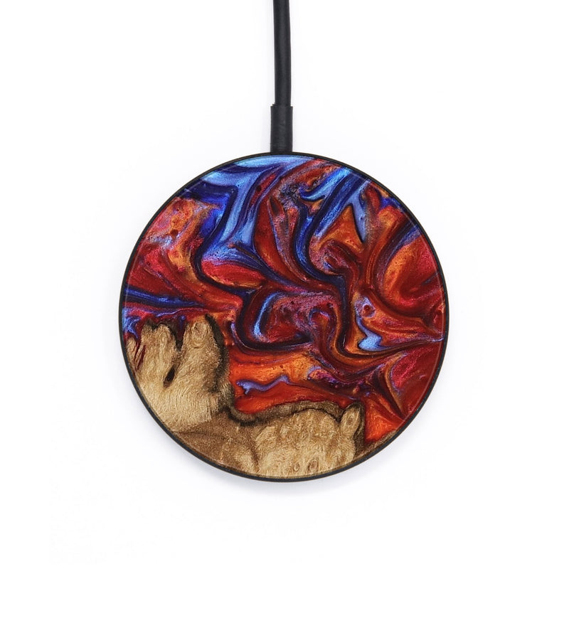 Circle Wood Wireless Charger - Abram (Fire & Ice, 736764)