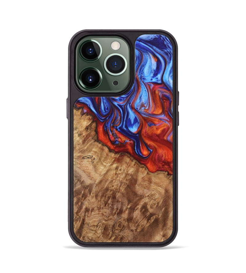iPhone 13 Pro Wood Phone Case - Kjell (Fire & Ice, 736771)