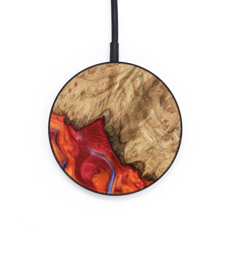 Circle Wood Wireless Charger - Lynelle (Fire & Ice, 736776)