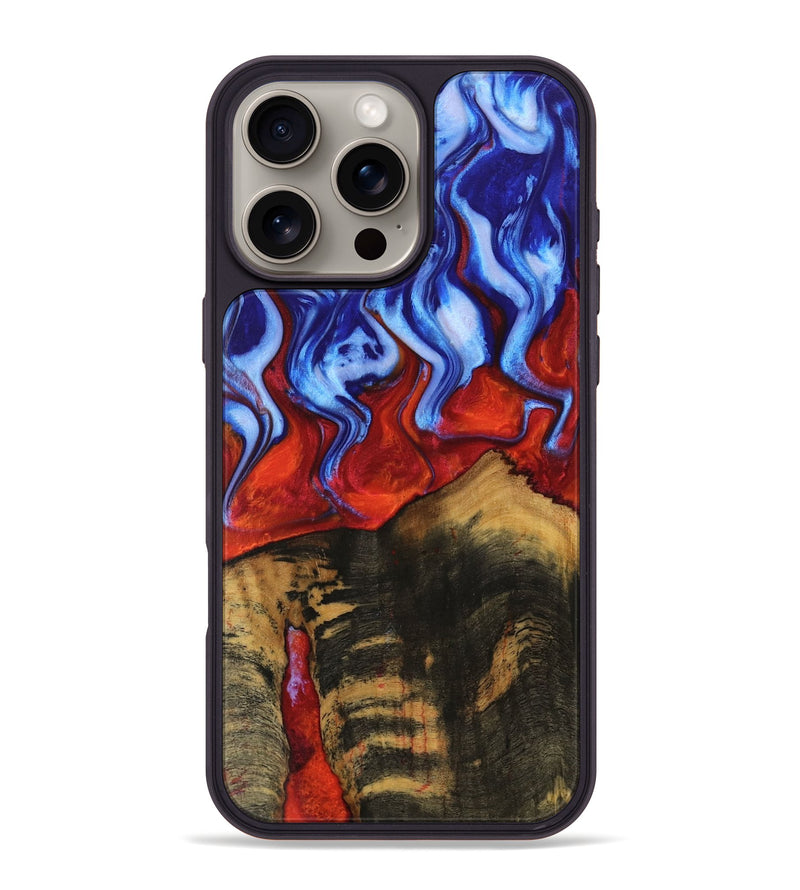 iPhone 16 Pro Max Wood Phone Case - Vitia (Fire & Ice, 736780)