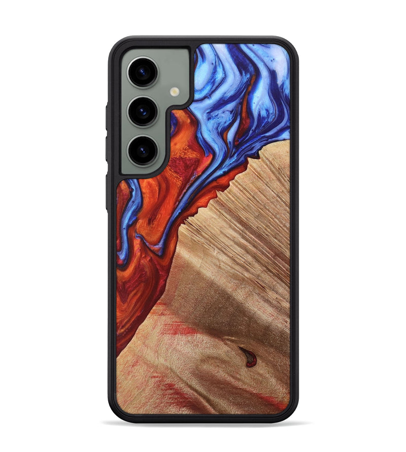 Galaxy S24 Plus Wood Phone Case - Meara (Fire & Ice, 736799)