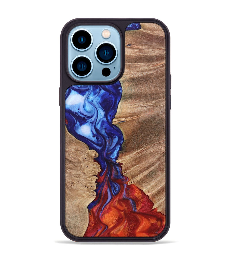 iPhone 14 Pro Max Wood Phone Case - Santana (Fire & Ice, 736810)