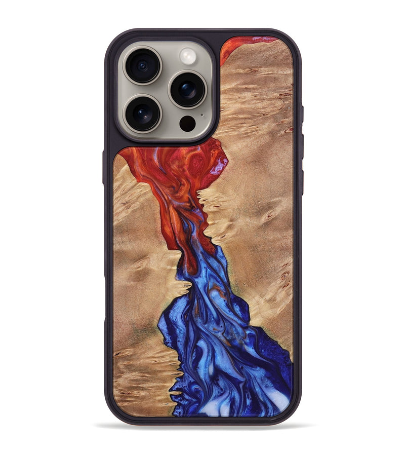 iPhone 16 Pro Max Wood Phone Case - Chai (Fire & Ice, 736811)