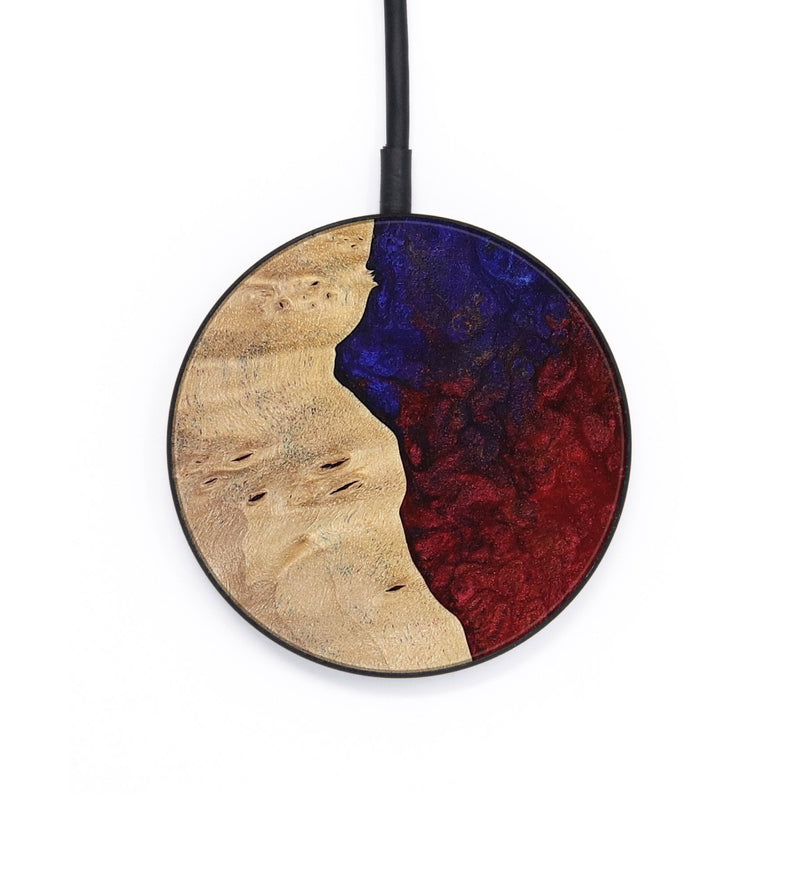 Circle Wood Wireless Charger - Shameka (Fire & Ice, 736823)