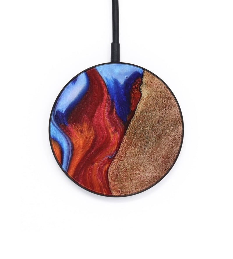 Circle Wood Wireless Charger - Gurjit (Fire & Ice, 736826)