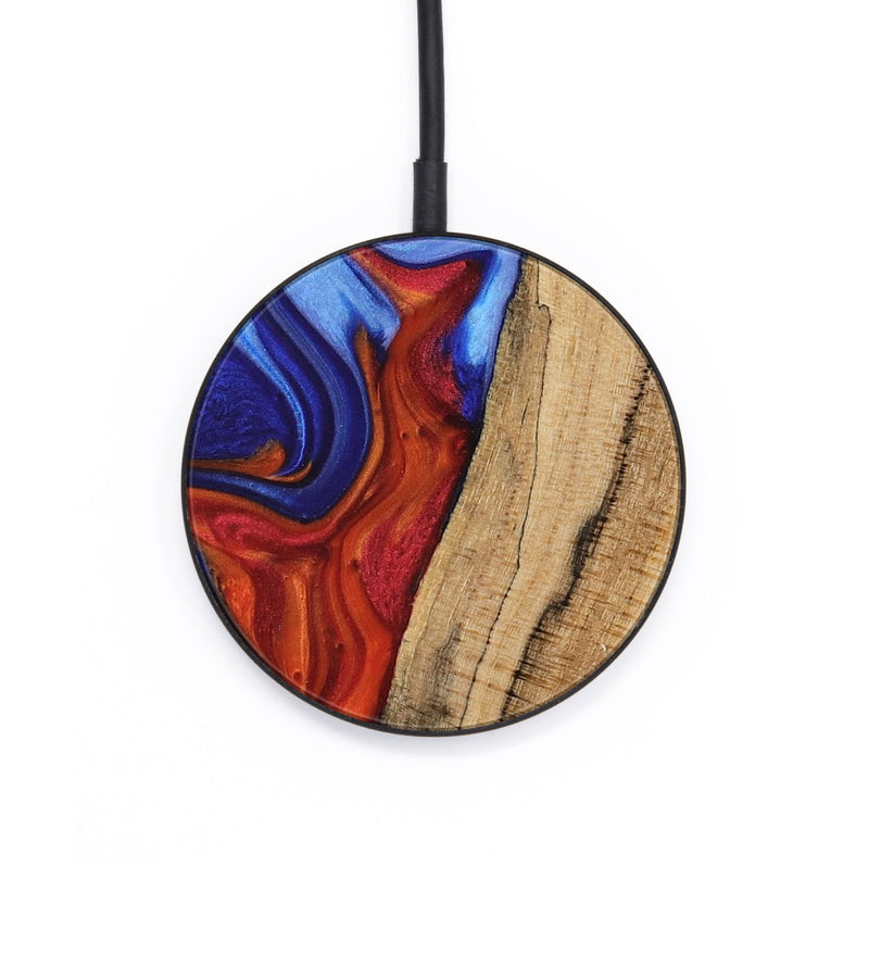 Circle Wood Wireless Charger - Gearld (Fire & Ice, 736846)