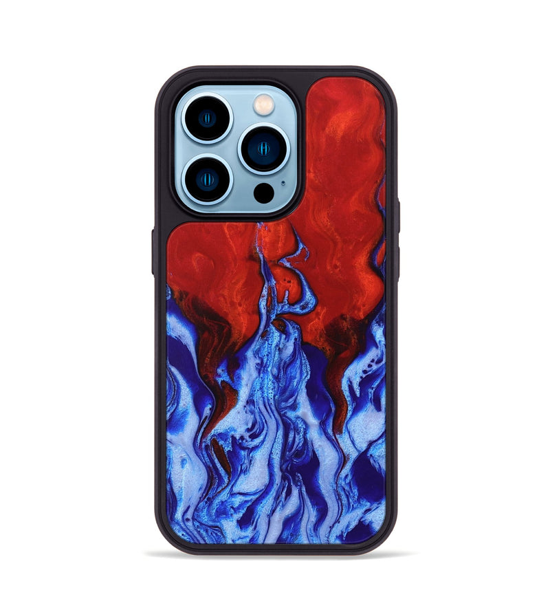 iPhone 14 Pro ResinArt Phone Case - Pamella (Fire & Ice, 736858)